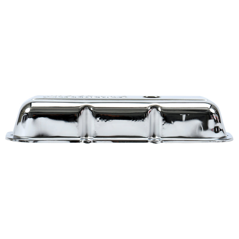 Edelbrock 4488 Valve Cover Signature Series fits Chevrolet 1982-1993 2 8L 60 V6 Chrome