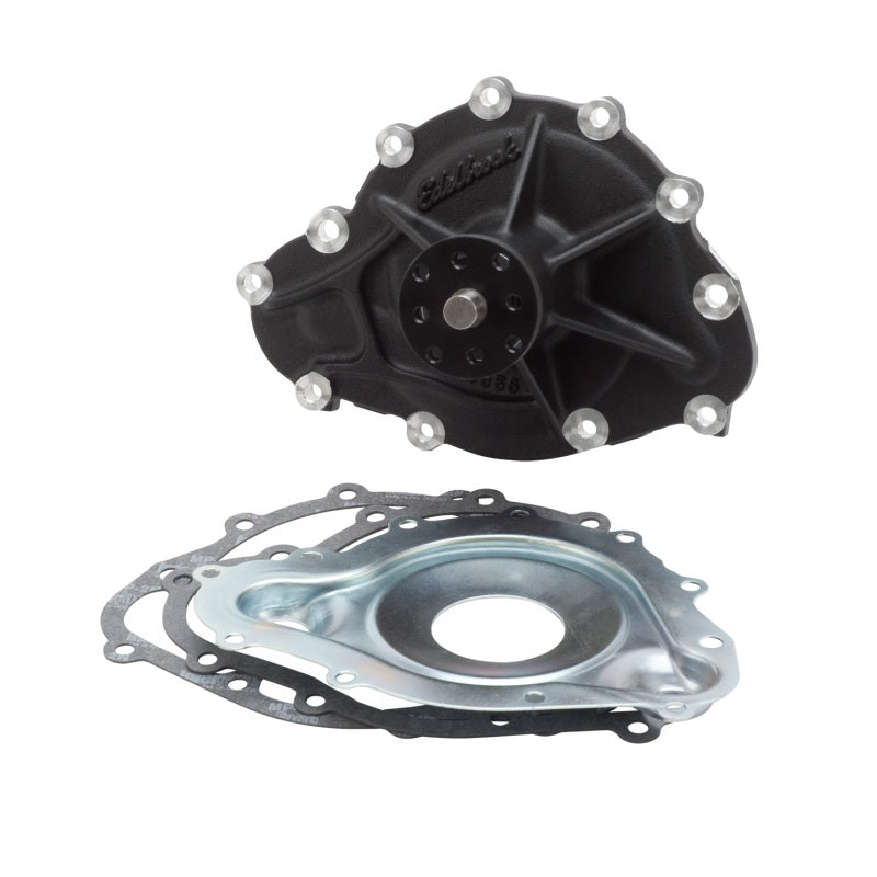 Edelbrock 88563 Water Pump High Performance fits Pontiac 1969-79 389-455 CI V8 Engines Standard Length