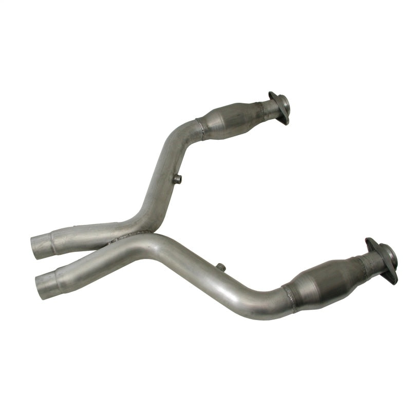 BBK 1658 Mustang 5.0 Short Mid X Pipe With Catalytic Converters 3.0 For Long T