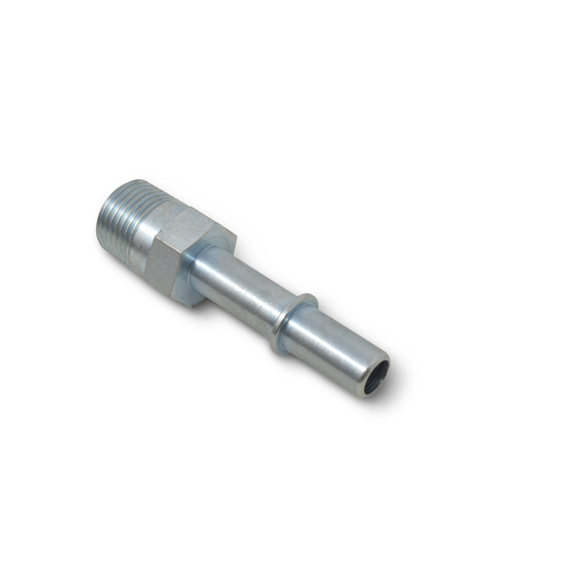 Russell 640690 Performance EFI Adapter Fitting 3/8 NPT MALE TO 3/8in SAE Quick Disc Male Zinc