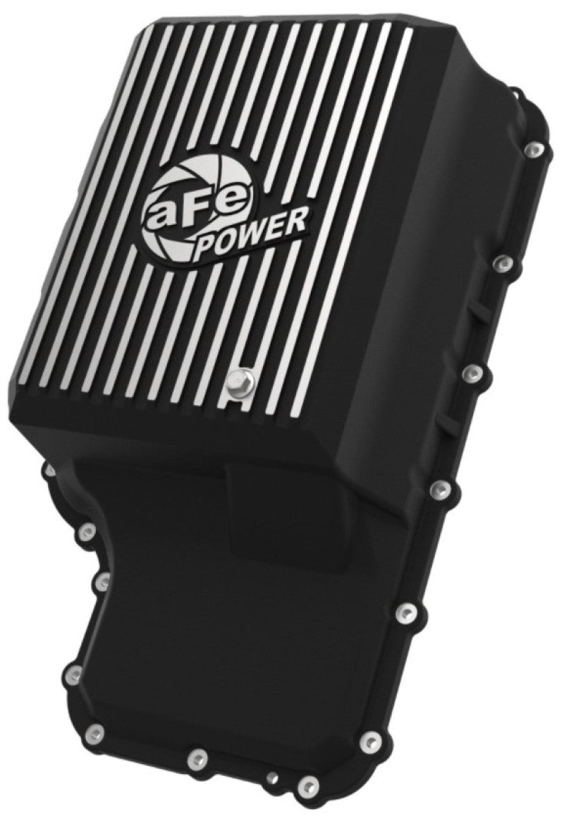 AFE 46-71220B fits Ford Truck w/ 10R140 Transmission Pan Black POWER Street Ser