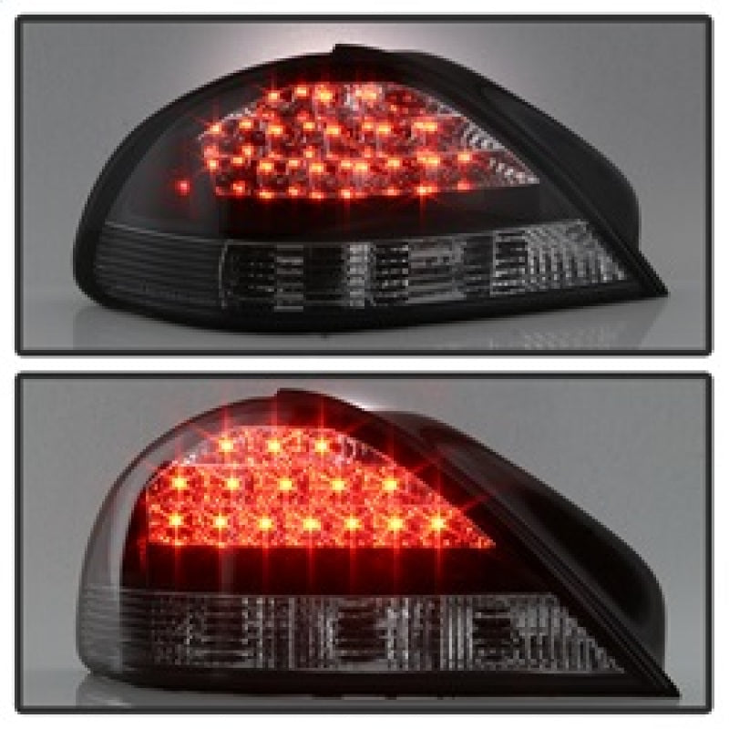Spyder 5007117 fits Pontiac 99-05 Grand AM LED Tail Lights Black ALT-YD-PGAM99-