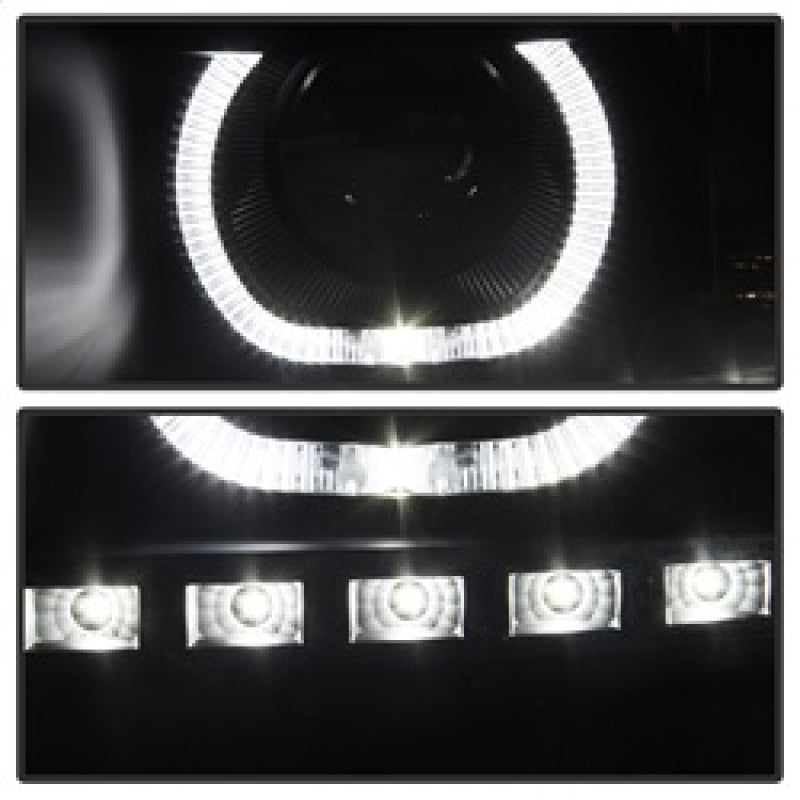 9032189 Xtune fits Chevy 07-13 Silverado 1500/2500/3500 LED Halo Projector Hea