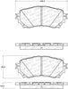 Stoptech 308.1711 Street Brake Pads - Rear