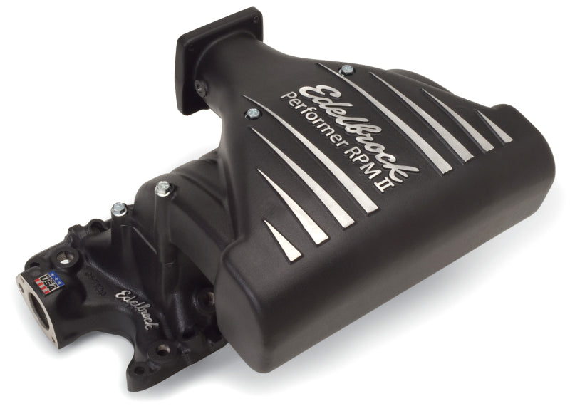 Edelbrock 71233 Intake Manifold fits Ford Mustang 5 0L Performer RPM II Manifold Black Finish