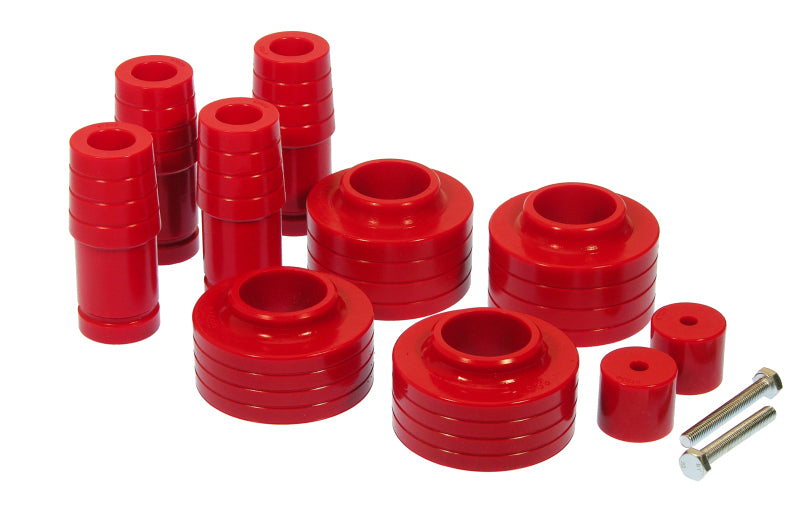 Prothane 1-1705 fits Jeep TJ 1.5in Lift Coil Spring Isolator - Red