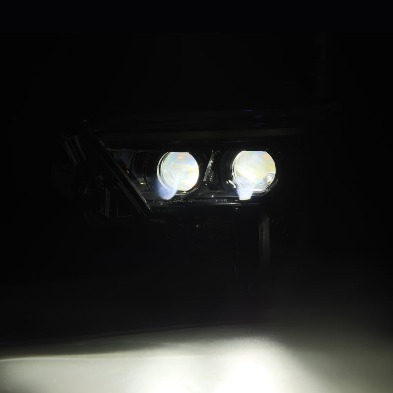 AlphaRex 880864 22-23 fits Toyota Tundra LUXX-Series Headlights Black w/White