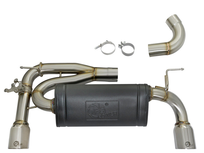 AFE 49-36336-P rce XP Exhausts Axle-Back 12-15 fits BMW 335i 3.0T (SS w/Polishe