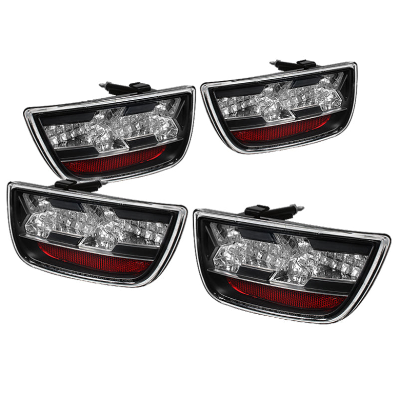 Spyder 5032188 fits Chevy 10-13 Camaro LED Tail Lights Black ALT-YD-CCAM2010-LE