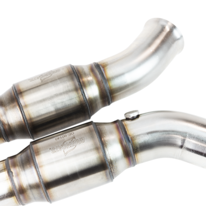 Kooks 21603311 09-13 fits Chevy Corvette C6 LS2/LS3 6.0L/6.2L 3in x 3in GREEN Cat SS X-Pipe Kooks HDR Req