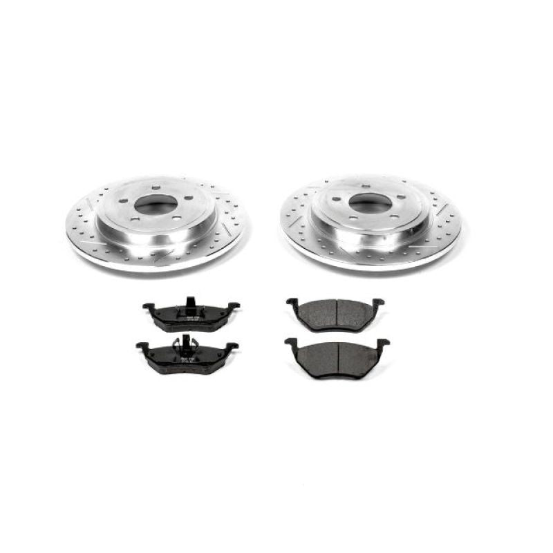 PowerStop K4585 fits Ford 05-08 Escape Rear Z23 Evolution Sport Brake Kit