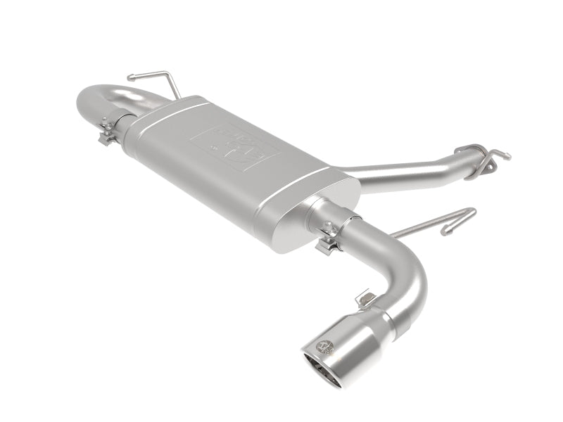 AFE 49-37017-P 2.5in 304 SS Axle-Back Exhaust w/Polished Tips 18-22 fits Hyund