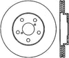 Stoptech 126.44138CSL Power Slot 14-16 Lexus IS300/IS350 Front Left Slotted Cryo Rotor - Canada Spec