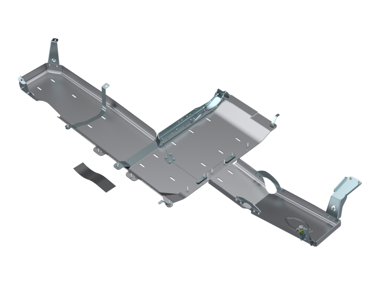 Artec Industries JL4161 2018-2020 fits Jeep Wrangler JL Sahara Full Bellypan w/ Oil Door - 4 Door 3.6L Aluminum