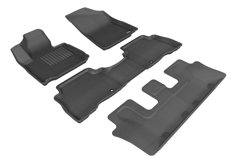 3D MAXpider 21-22 fits Hyundai Santa Fe 5 Seat Hybrid/Phev Kagu 1st 2nd Row