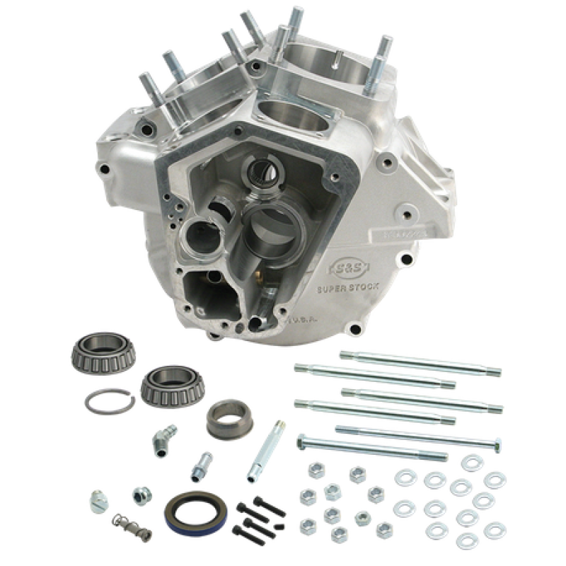 S&S 31-0003 Cycle 70-84 BT w/ Stock Bore Super Stock Alternator Style Crankcase
