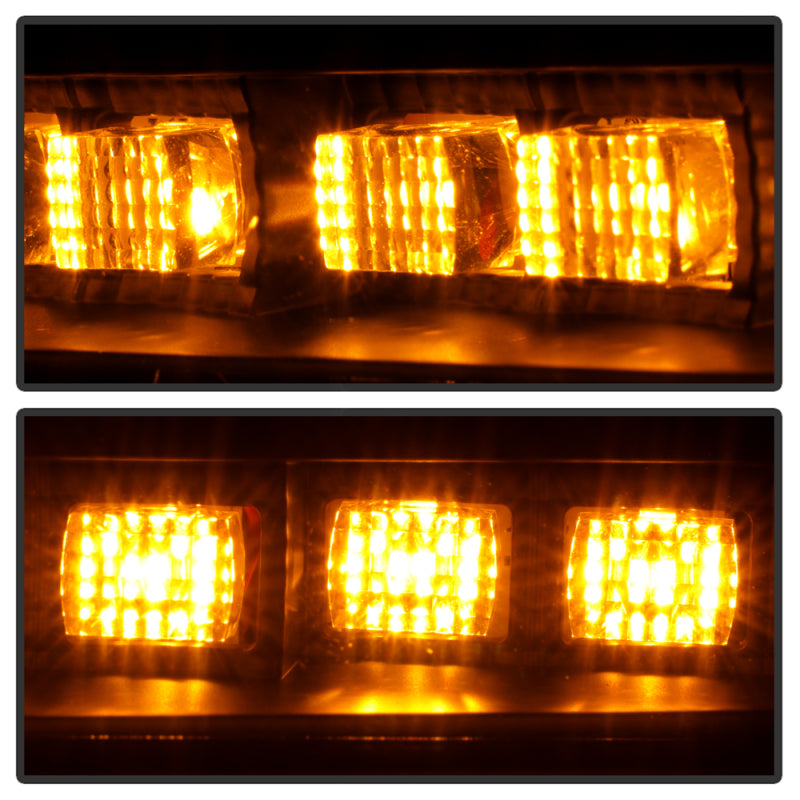 Spyder 5088543 18-20 fits Jeep Wrangler Front Fender LED Lights - Black (CCL-YD