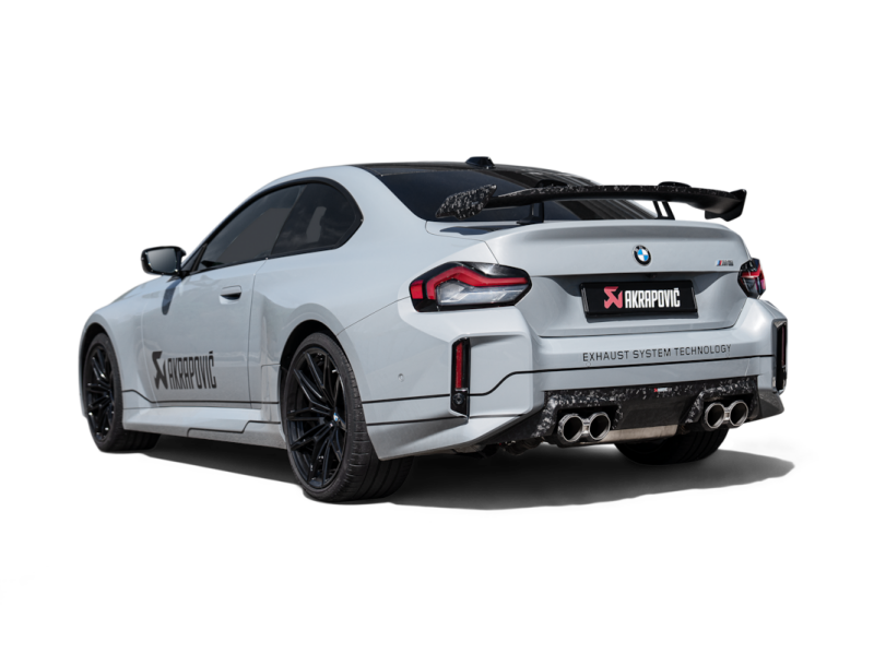 Akrapovic TP-CT/73/CF fits BMW M2 Coupe (G87) Tail Pipe Set - Chopped Carbon