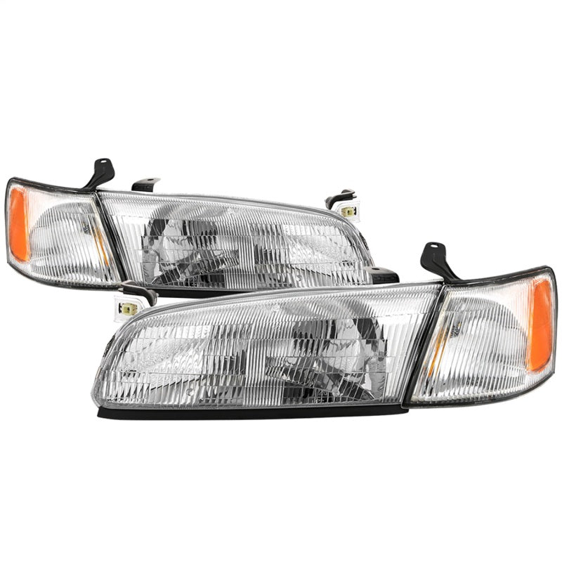 xTune 9042843 97-99 fits Toyota Camry 4pc OEM Style Headlights w/Corner Lights