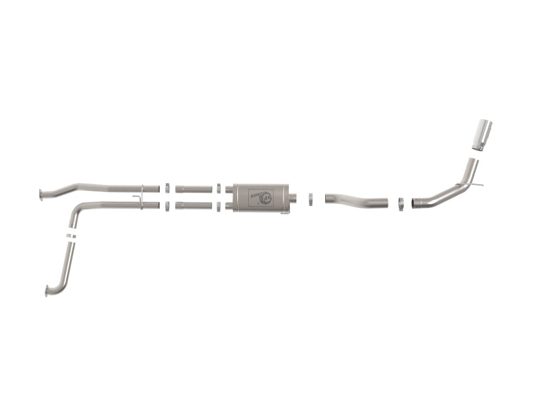 AFE 49-46135-P rce XP Exhausts Cat-Back SS-409 fits Nissan Titan XD 16-19 V8-5.