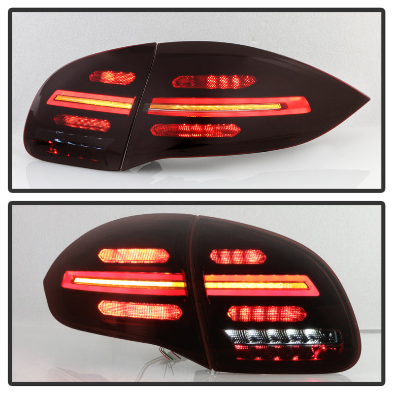 Spyder 5086907 fits Porsche 11-14 Cayenne 958 LED Tail Lights - Sequential Sign
