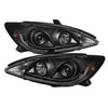 Spyder 5042798 fits Toyota 02-06 Camry Projector Headlights DRL Black High H1 L