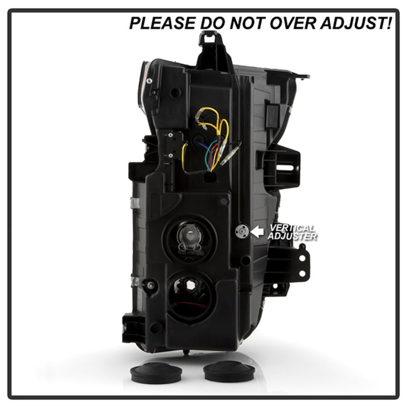 Spyder 5088796 20-23 fits Chevy Silverado 2500/3500 Proj Headlights - LED DRL -