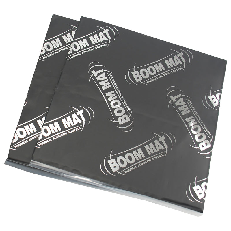 DEI 50200 Boom Mat Damping Material - 12in x 12-1/2in (2mm) - 2.1 sq ft - 2 She