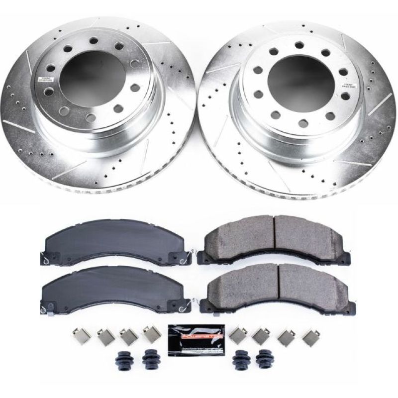 Power Stop K5567 11-18 fits Ram 5500 Front Z23 Evolution Brake Kit