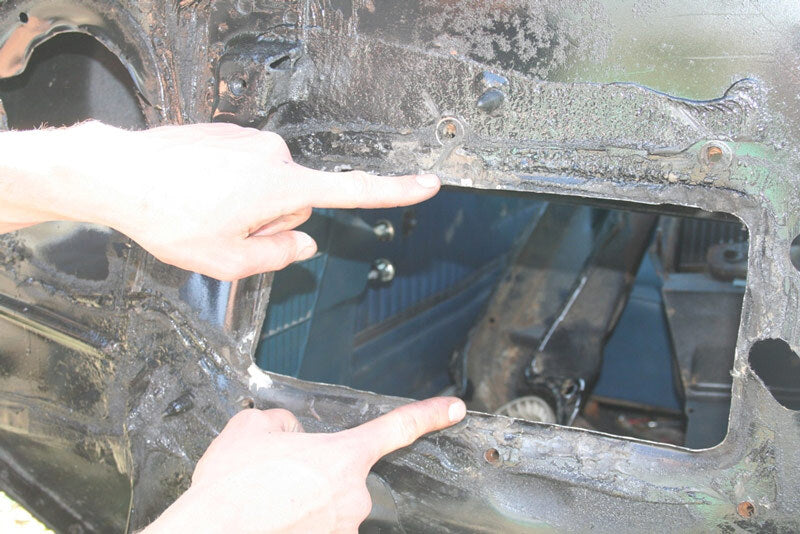 UMI Performance 4030-B 64-72 fits GM A-Body Heater Box Delete Panel
