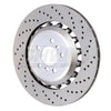 SHW Performance BRR48181 SHW 11-16 fits BMW M5 4.4L Right Rear Cross-Drilled Lightweight Brake Rotor (34212284104)