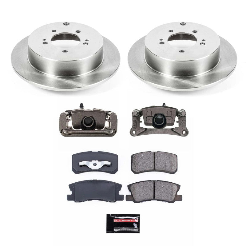 PowerStop fits Mitsubishi 09-15 Lancer Rear Autospecialty Kit w/Calipers