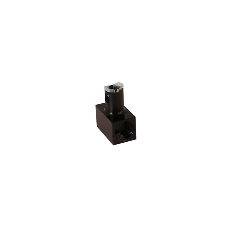 Aeromotive 15138 Fitting - Tee - 2x AN-08 Port - 5/16 Quick Connect