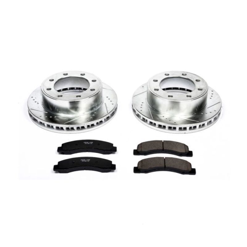 PowerStop K1905 fits Ford 00-05 Excursion Front Z23 Evolution Sport Brake Kit