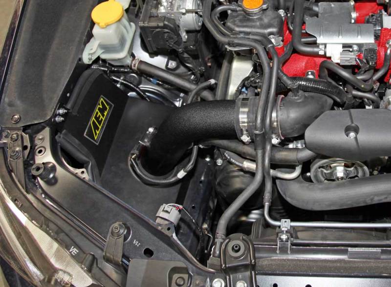 AEM 21-735WB 15-17 fits Subaru WRX STi 2.5L H4 - Cold Air Intake System - Wrink