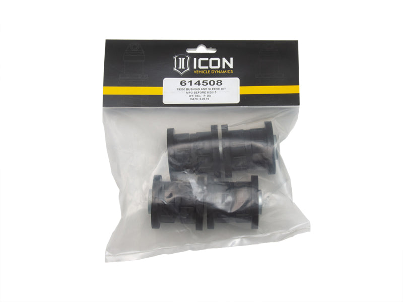 ICON 614508 78500 Bushing & Sleeve Kit Mfg Before 8/2015