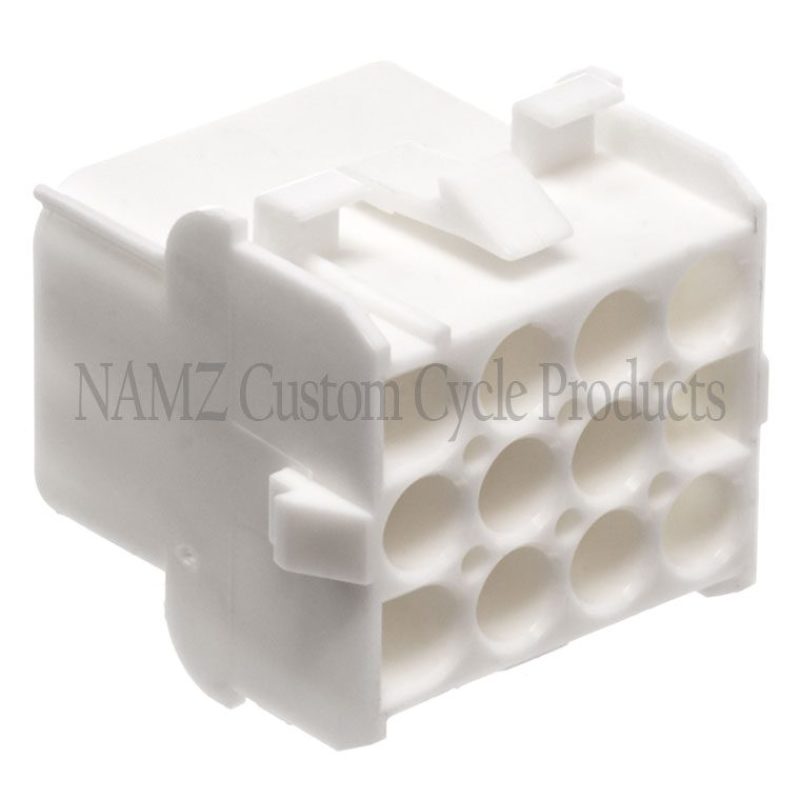 NAMZ NA-350783-1 AMP Mate-N-Lock 12-Position Male Wire Cap Connector w/Wire Seal