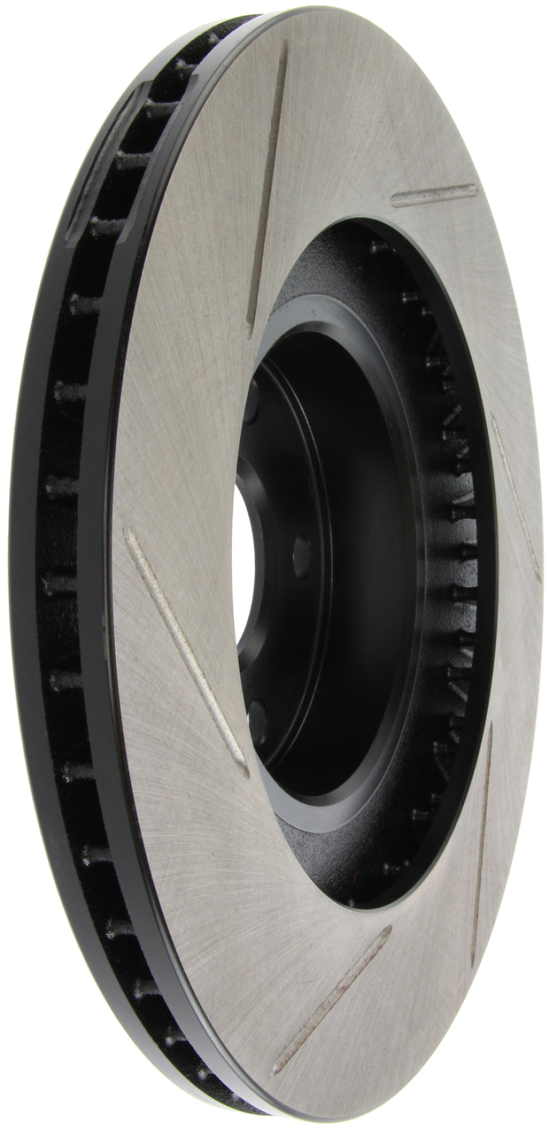 Stoptech 126.47018SL Power Slot 02-10 WRX Front Left SportStop Slotted Rotor
