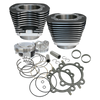 S&S 910-0205 Cycle 99-06 BT 97in Big Bore Cylinder Kit - Wrinkle Black