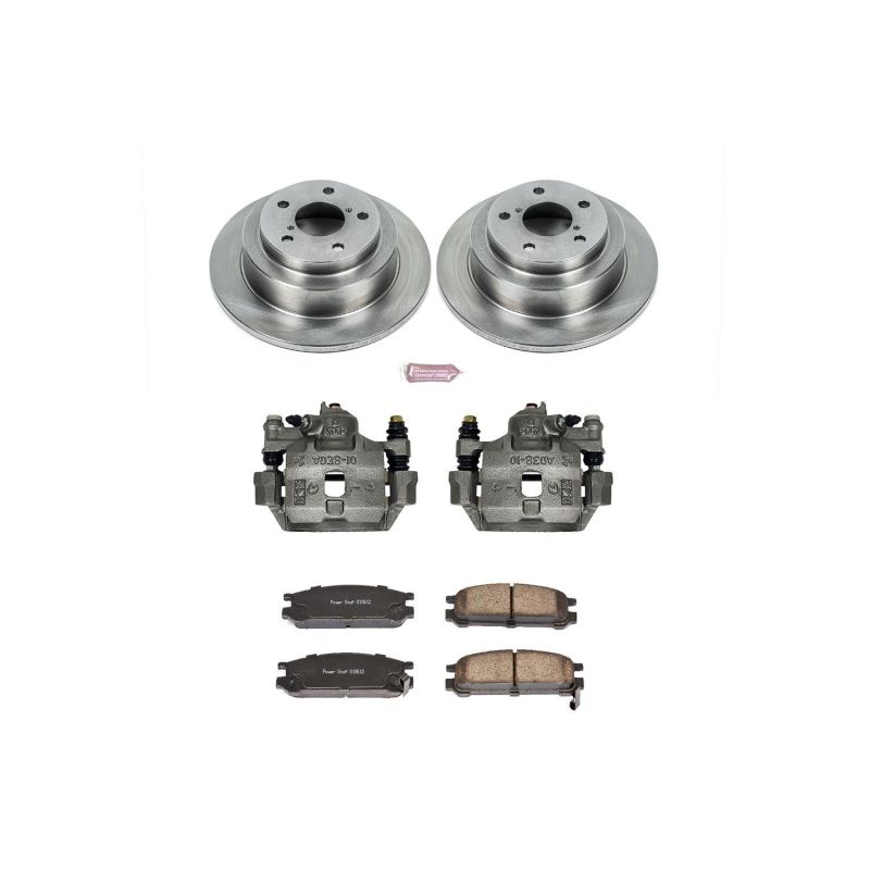 PowerStop fits Subaru 93-96 Impreza Rear Autospecialty Brake Kit w/Calipers