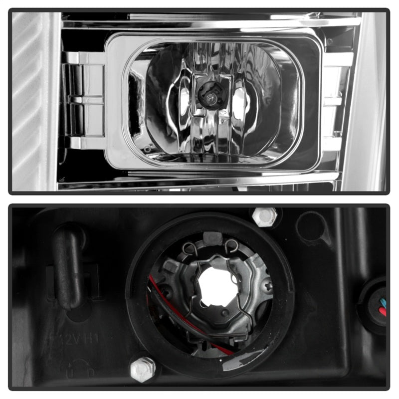 Spyder 5087881 fits Ford 11-16 F250/350/450 V2 High-Power LED Headlights-White