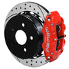 Wilwood 140-18075-DR 18-21 fits Jeep Wrangler Narrow Superlite 4R Rear Brake Kit SRP 13.50in Rotor w/Lines - Red