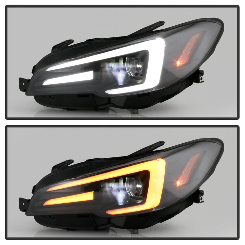 Spyder 5088093 fits Subaru 15-20 Impreza WRX Halogen High-Power LED Headlights-