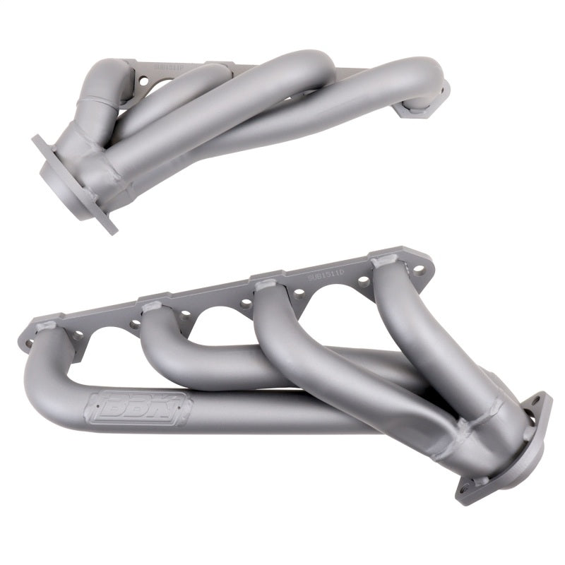 BBK 1511 Mustang 351 Swap Shorty Unequal Length Exhaust Headers - 1-5/8 Titaniu