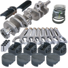 Eagle 14040060 fits Ford 289/302 3.400in Crank 5.400in H-Beam -16cc 4.060in Pistons Rotating Assembly