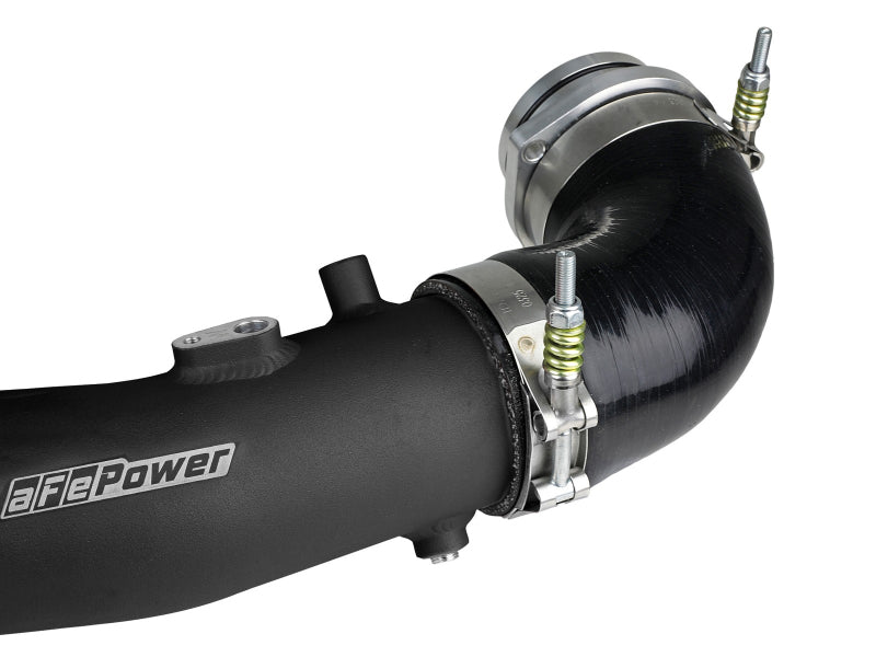 AFE 46-20408-B unner 2.5-3in Hot Side Charge Pipe Black 20-21 fits BMW Z4 M40i