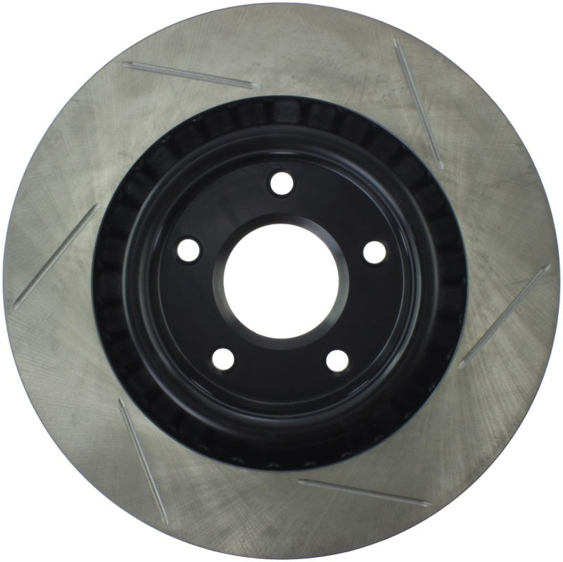 Stoptech 126.62085SR Power Slot 05-07 fits Cadillac XLR / 06-09 Chevy Corvette Front Right Slotted Rotors