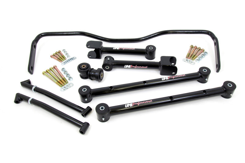 UMI Performance ABR413-B 65-67 fits GM A-Body Rear Suspension Kit - Black
