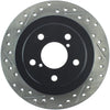 Stoptech 127.47011R 05-06 Saab 9-2X AWD / 02-05 Impreza WRX / 02 WRX STi Slotted & Drilled Right Rear Rotor