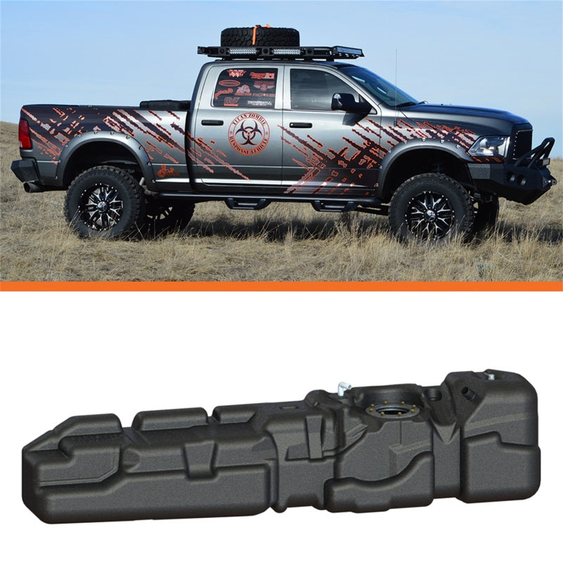 fits Titan Fuel Tanks 7030210 10-12 RAM 2500/3500 Cummins Crew Cab Short Bed 56 Gallon XXL Mid-Ship Fuel Tank